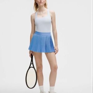 Lululemon Varsity High-Rise Pleated Tennis Skirt Pool Party